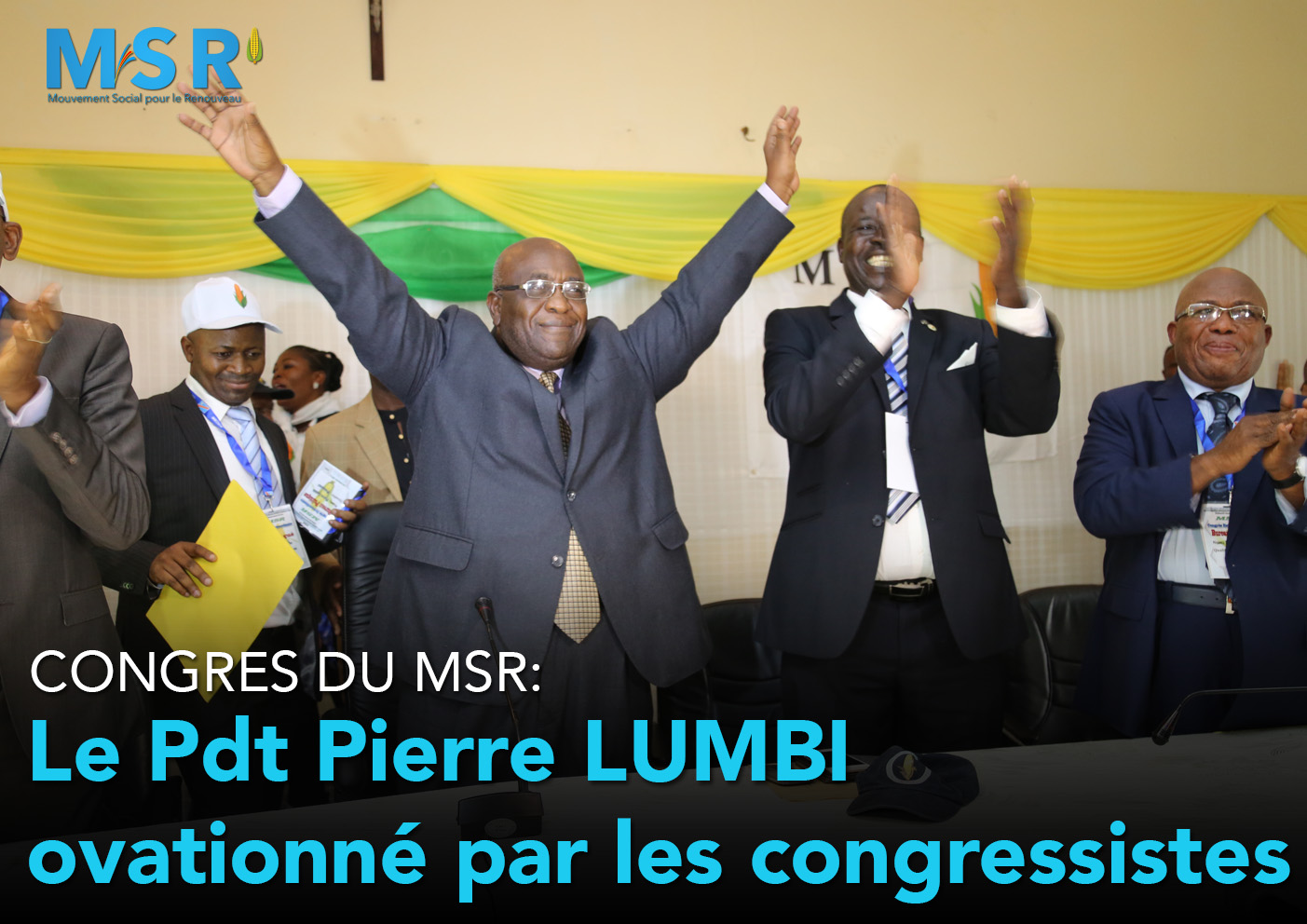 Congrès du MSR au Centre Nganda à Kinshasa